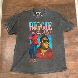 size large, from urban outfitters, gray wash.